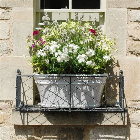 steel window boxes|36 inch metal window box.